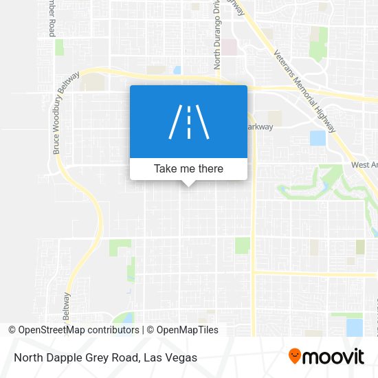 Mapa de North Dapple Grey Road