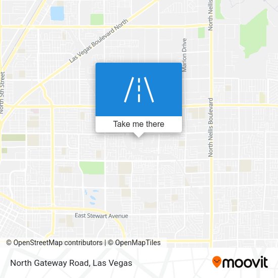 North Gateway Road map