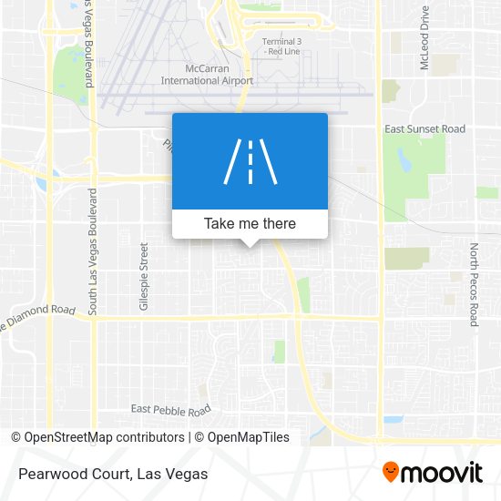 Mapa de Pearwood Court