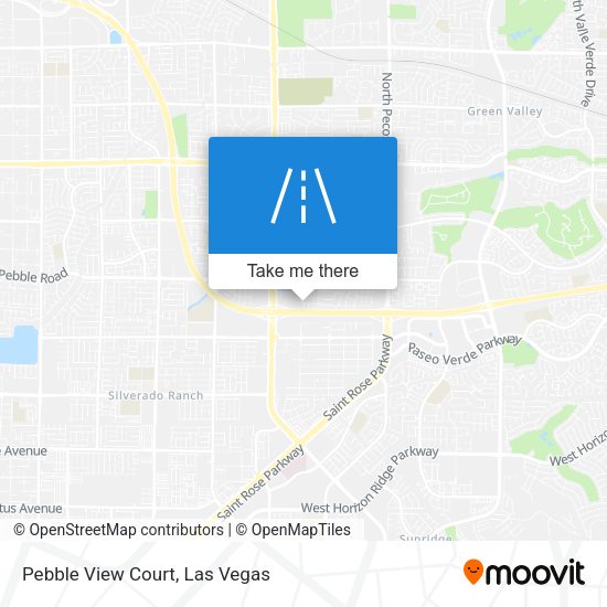Pebble View Court map