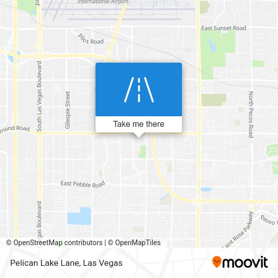 Mapa de Pelican Lake Lane