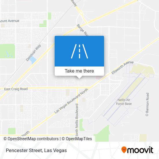 Mapa de Pencester Street