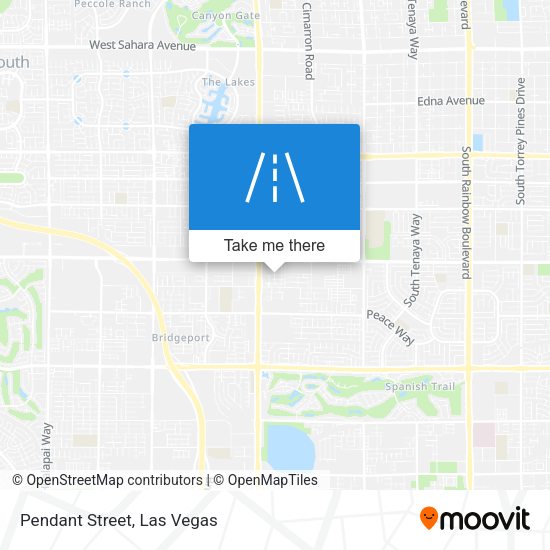Mapa de Pendant Street