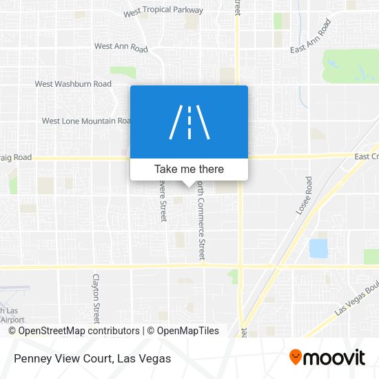 Mapa de Penney View Court