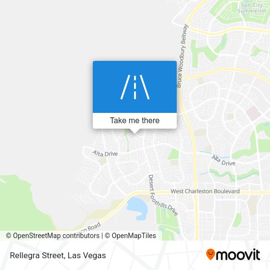 Rellegra Street map