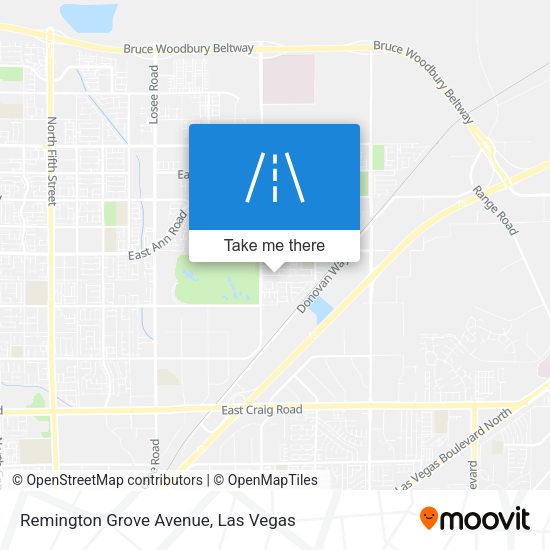Remington Grove Avenue map