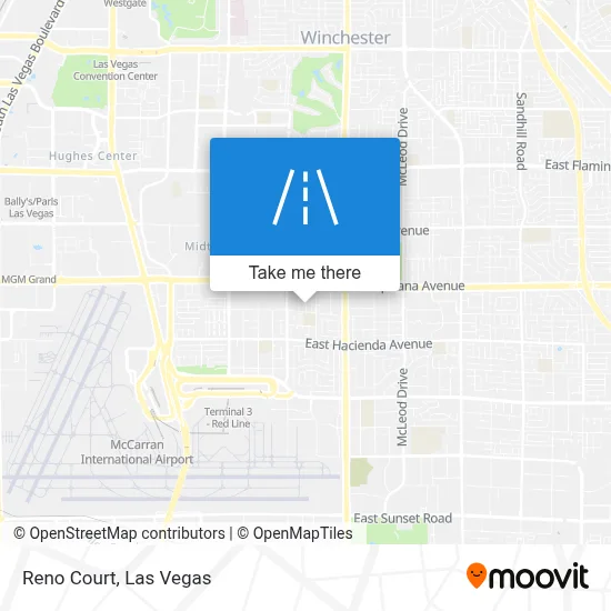 Reno Court map