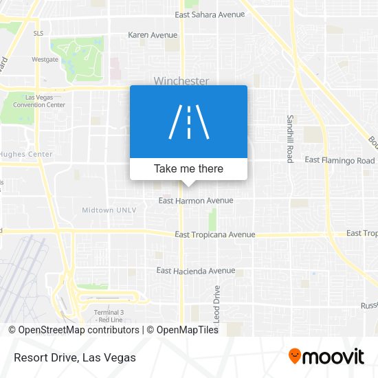 Mapa de Resort Drive