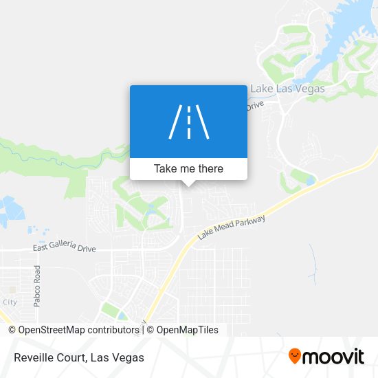 Mapa de Reveille Court