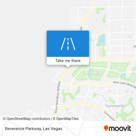 Reverence Parkway map