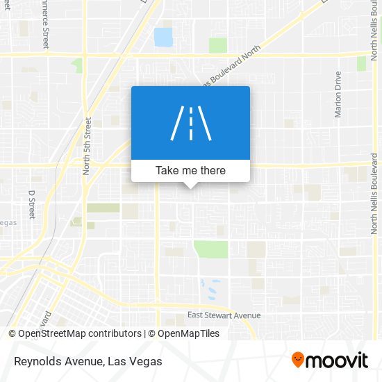 Mapa de Reynolds Avenue