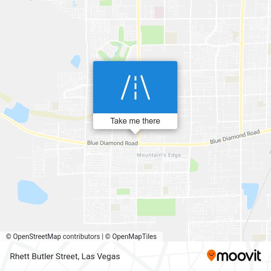 Rhett Butler Street map