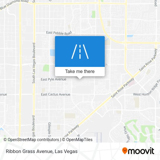 Mapa de Ribbon Grass Avenue