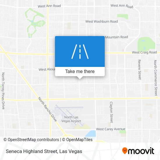 Seneca Highland Street map