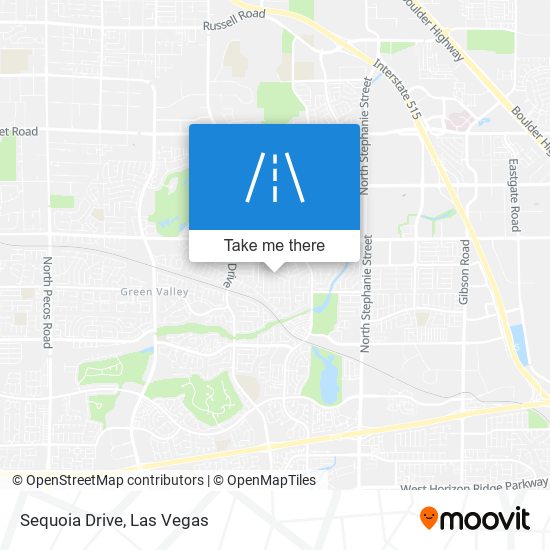 Sequoia Drive map