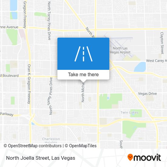 Mapa de North Joella Street