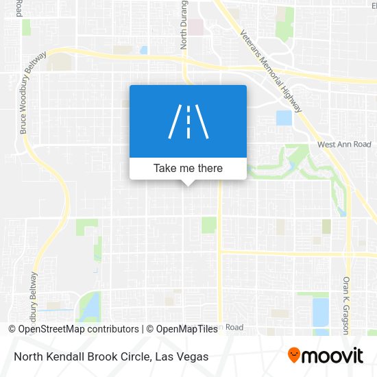 Mapa de North Kendall Brook Circle