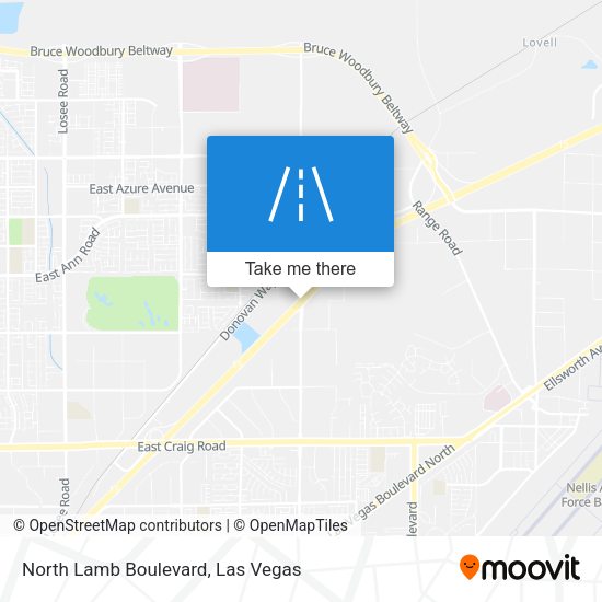 Mapa de North Lamb Boulevard