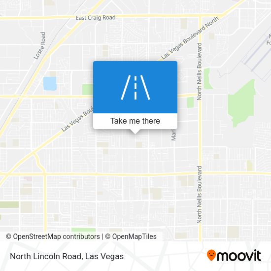 Mapa de North Lincoln Road