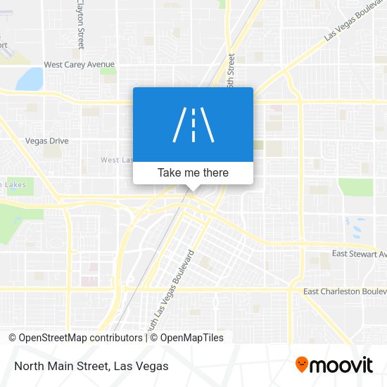 Mapa de North Main Street