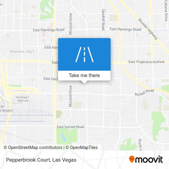 Mapa de Pepperbrook Court