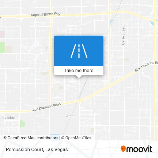 Percussion Court map