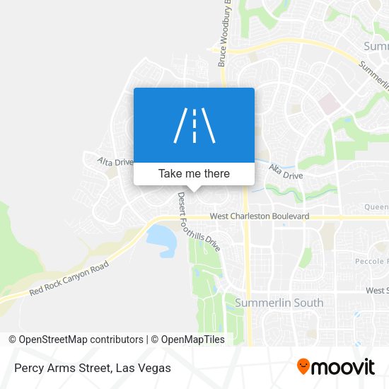 Percy Arms Street map