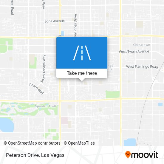 Mapa de Peterson Drive