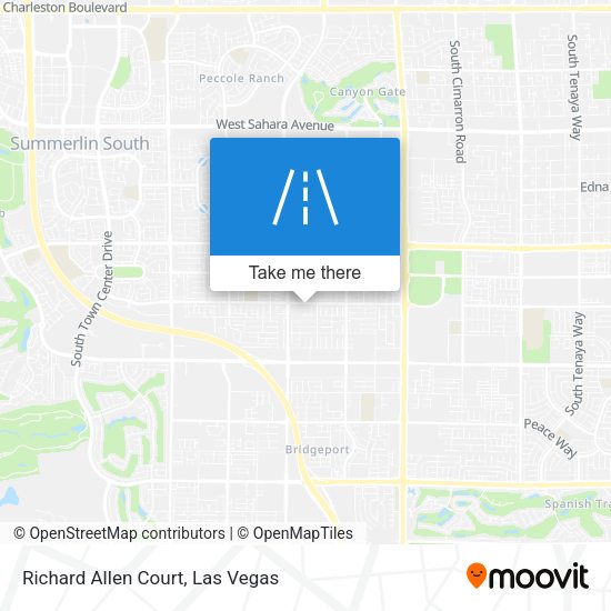 Richard Allen Court map