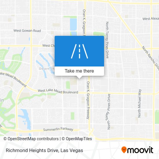 Richmond Heights Drive map