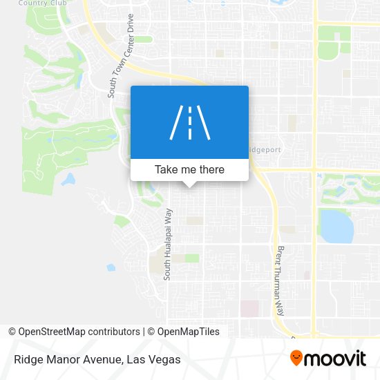 Ridge Manor Avenue map