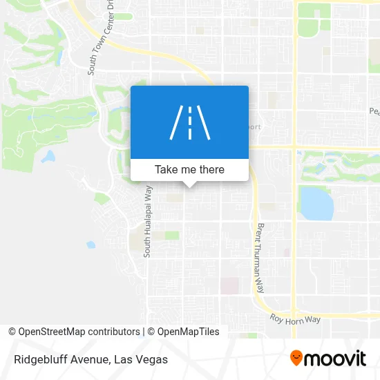 Ridgebluff Avenue map