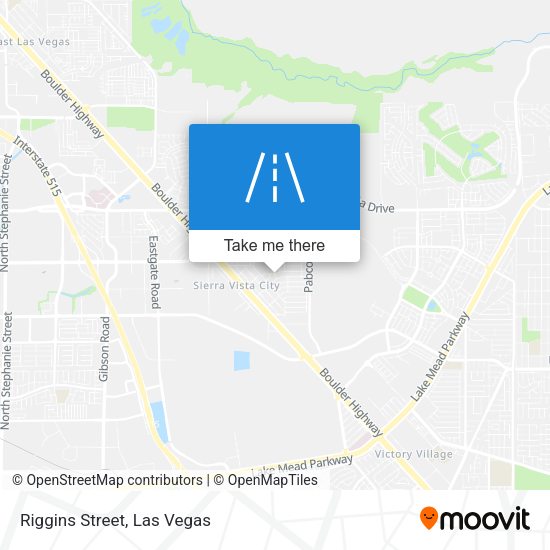 Mapa de Riggins Street