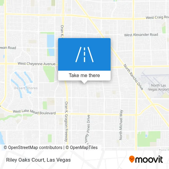 Riley Oaks Court map