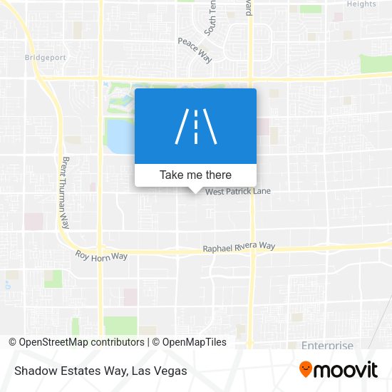 Mapa de Shadow Estates Way