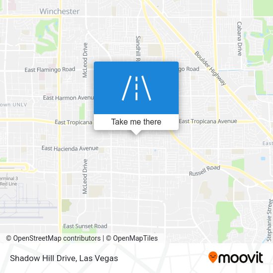 Mapa de Shadow Hill Drive