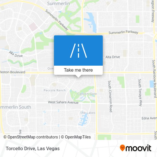 Mapa de Torcello Drive