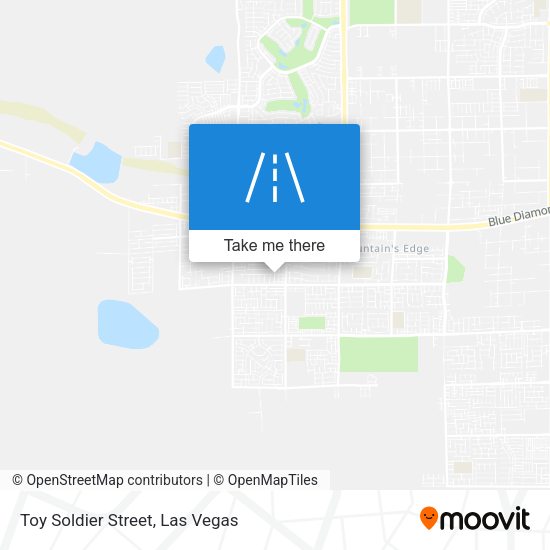 Toy Soldier Street map
