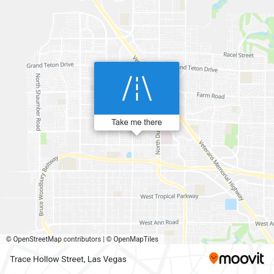 Trace Hollow Street map