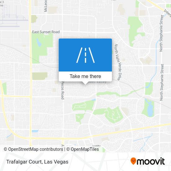 Mapa de Trafalgar Court