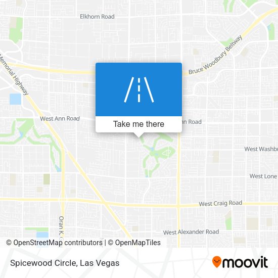 Spicewood Circle map