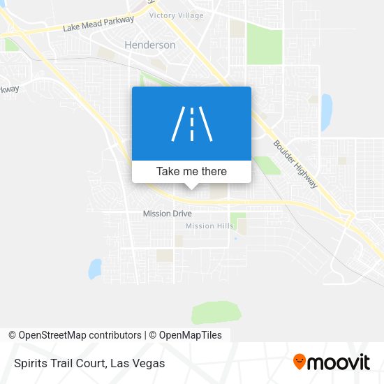 Spirits Trail Court map