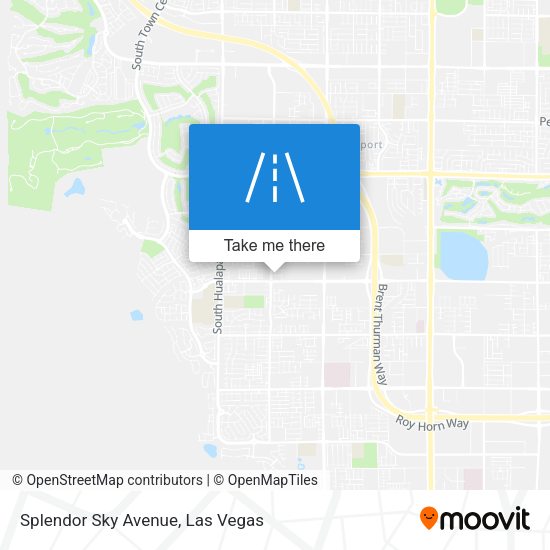 Mapa de Splendor Sky Avenue