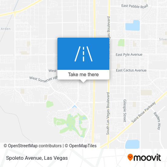 Mapa de Spoleto Avenue