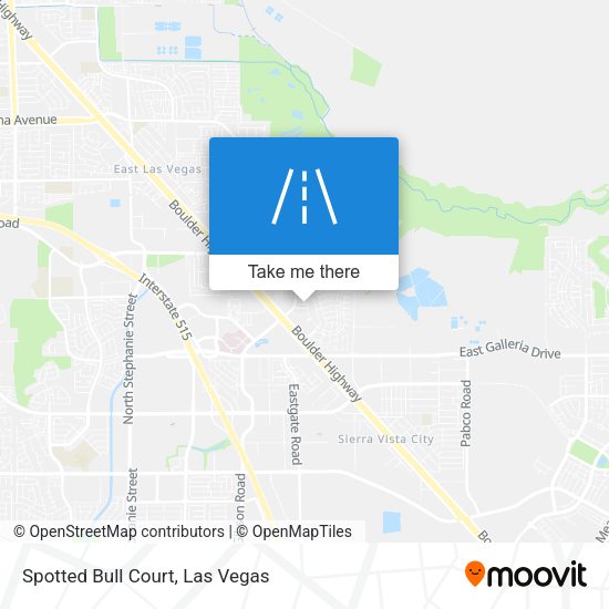 Spotted Bull Court map