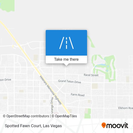 Spotted Fawn Court map