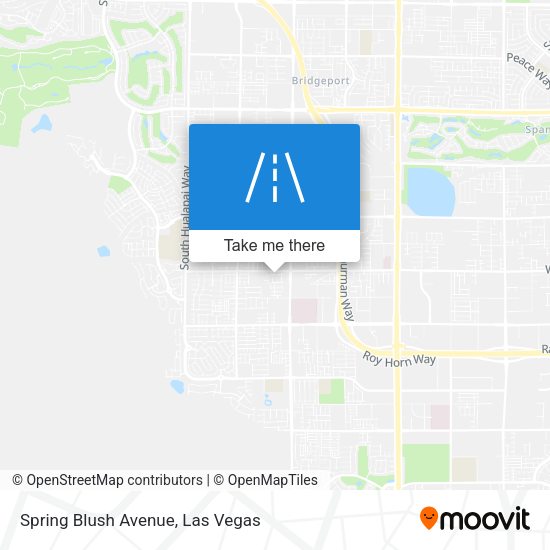 Spring Blush Avenue map