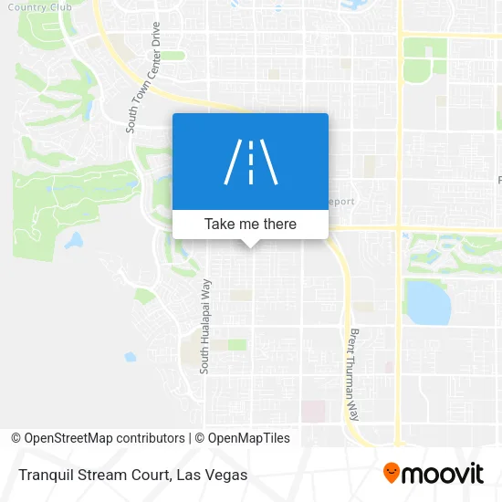 Tranquil Stream Court map