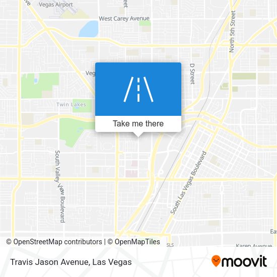 Mapa de Travis Jason Avenue