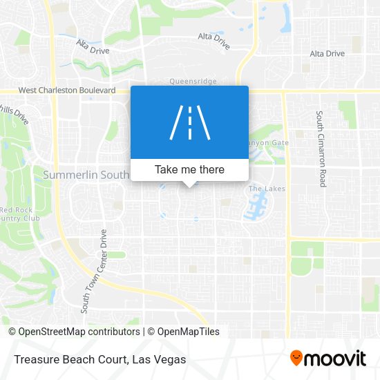 Treasure Beach Court map